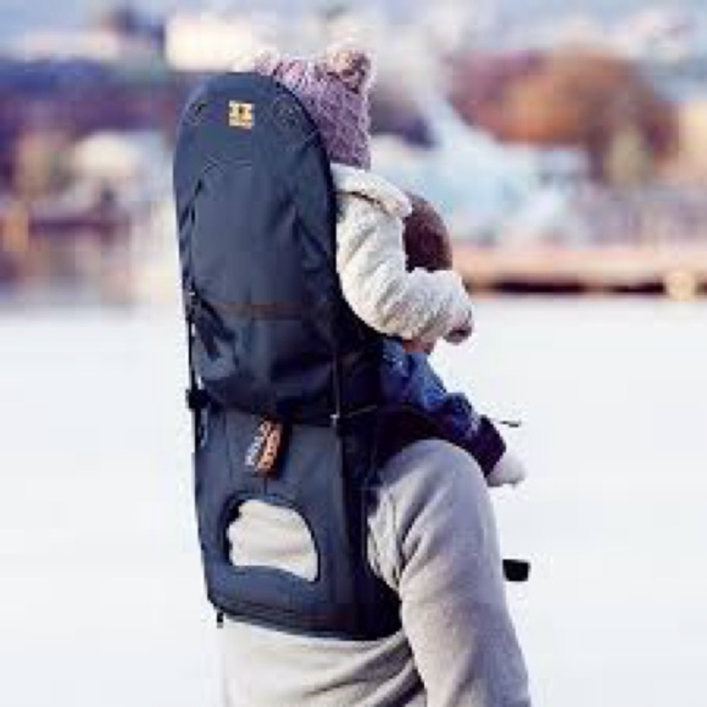 MiniMeis navy blue Kids Hiking Carrier